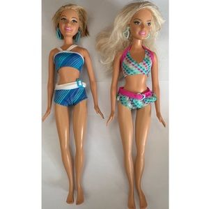 barbie doll pool party